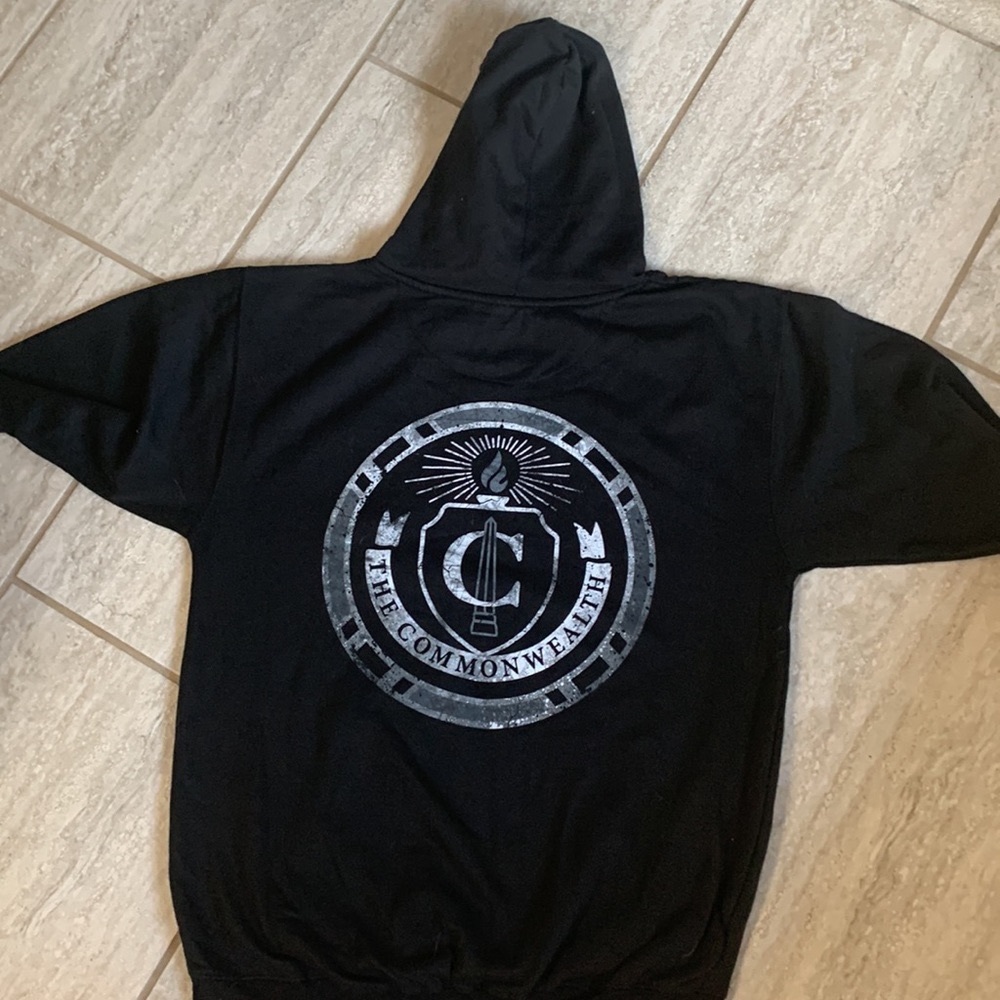 TWD The Walking Dead mens black Commonwealth hoodie RARE EXCLUSIVE supply drop